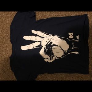 Adidas “3 Point Ball” shirt